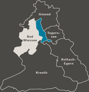 Lagekarte Bad Wiessee
